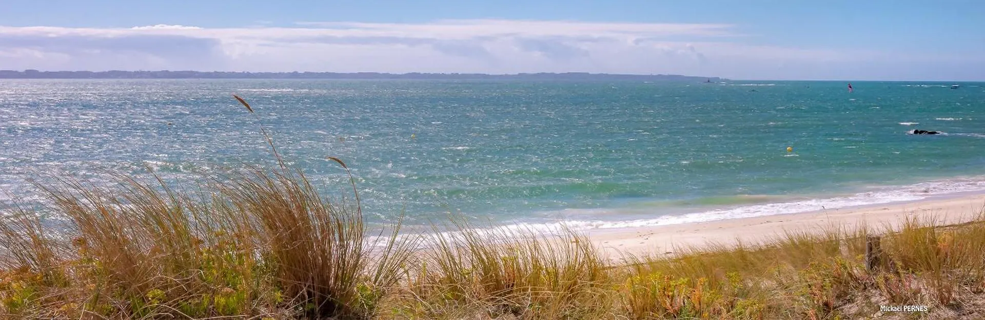 Ref 236 - Larmor-Plage Type 2 Avec 3 Balcons Pleine Vue Mer Et Au Pied Du Centre